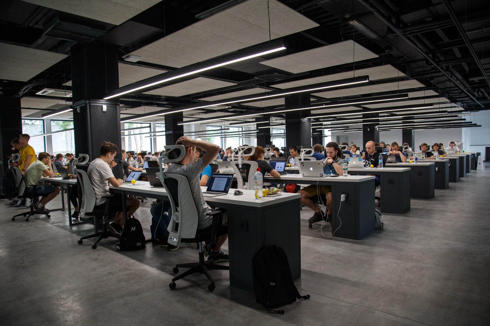 Il team Genius Server al lavoro